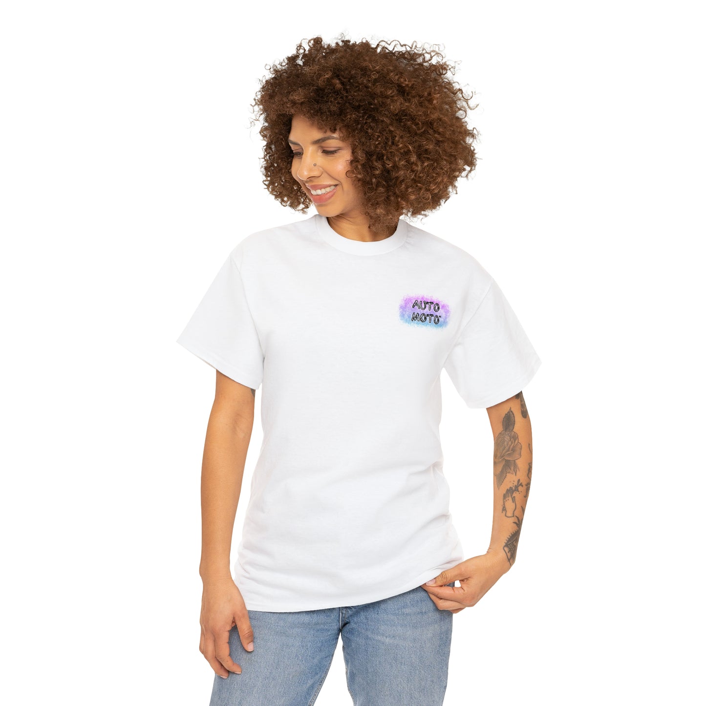 AUTO-MOTO Classic Logo Cotton Tee