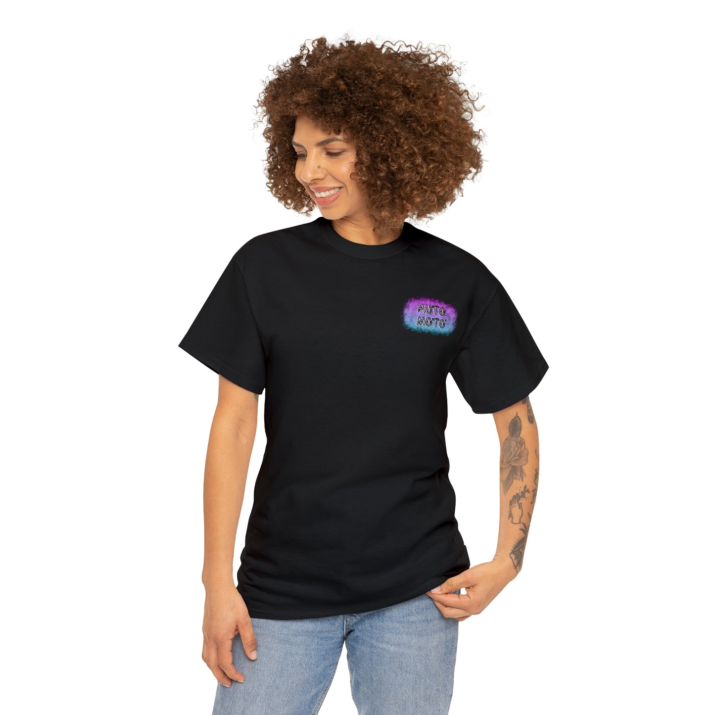AUTO-MOTO Classic Logo Cotton Tee