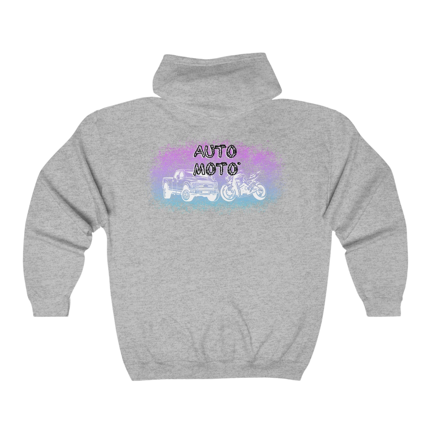AUTO-MOTO Full Zip Hooded Sweatshirt