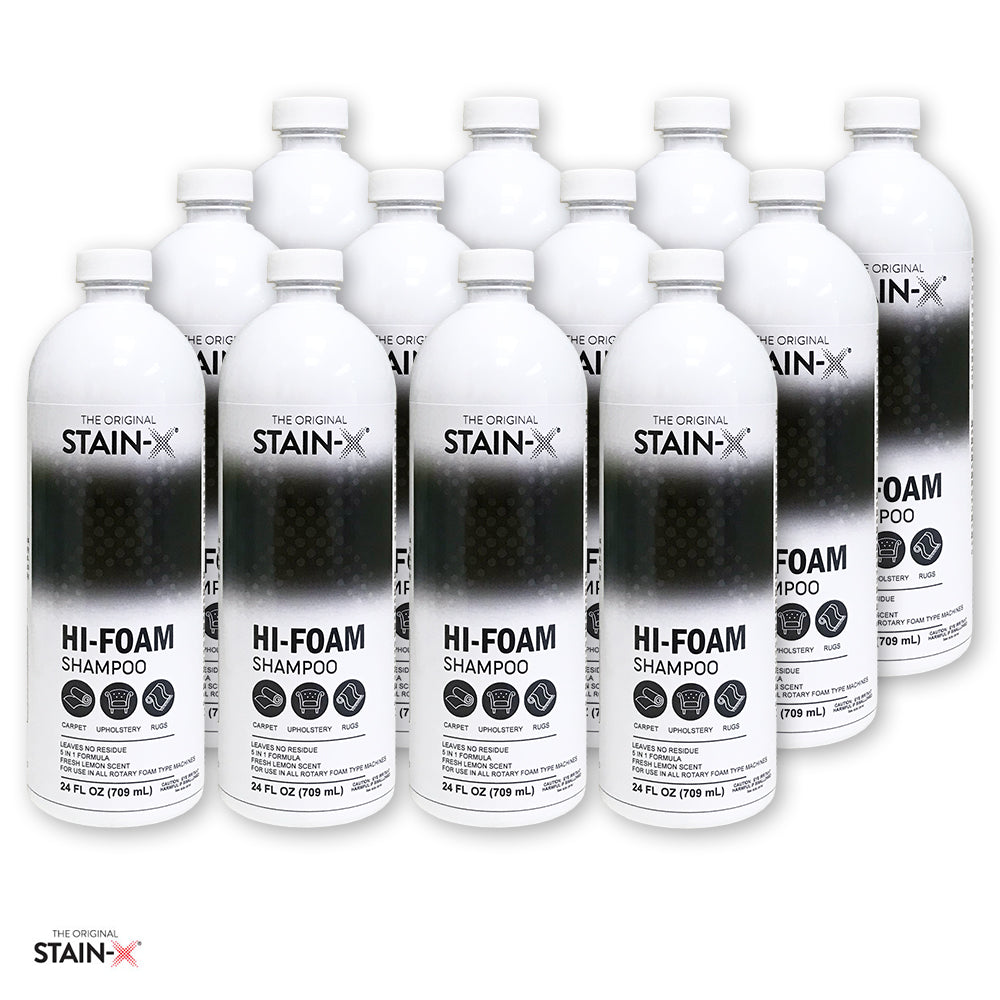 Stain-X Hi-Foam Carpet Shampoo 24 oz