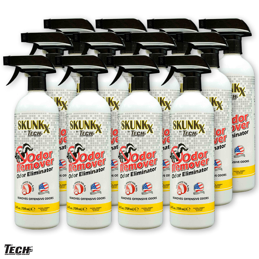 TECH SkunkX Odor Remover & Tough Odor Eliminator 24 oz
