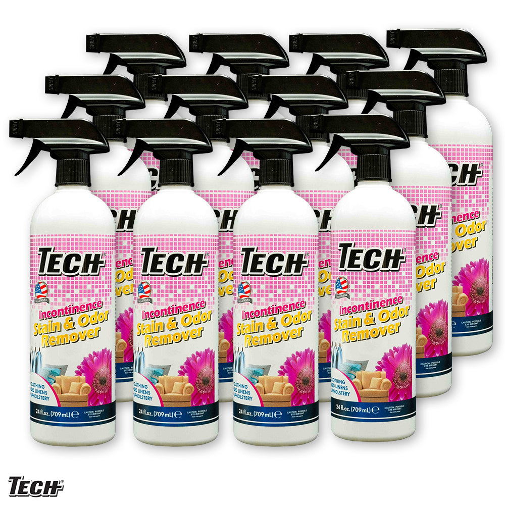 TECH Incontinence Stain & Odor Remover 24 oz