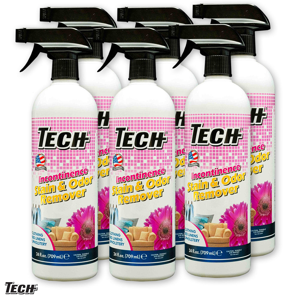 TECH Incontinence Stain & Odor Remover 24 oz