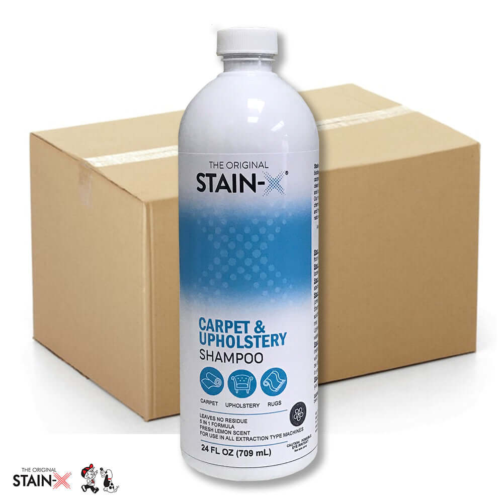 Stain-X Carpet & Upholstery Shampoo 24 oz 6 pk