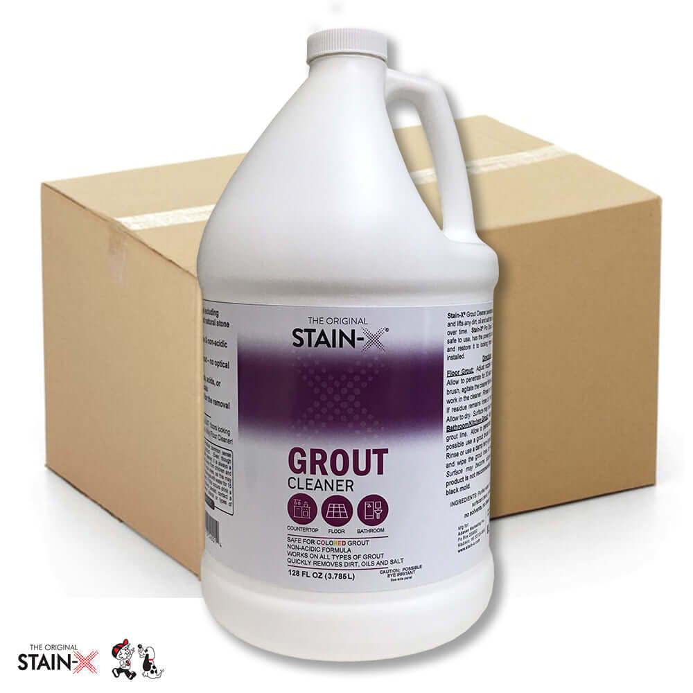 Stain-X Grout Cleaner Gallon 4 pk