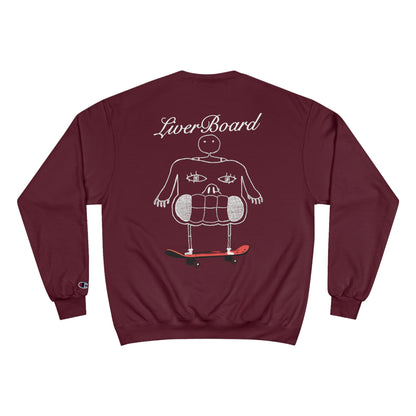 Liver Board Crewneck Sweatshirt