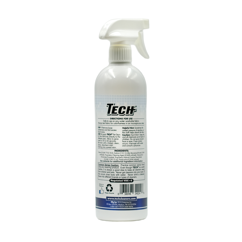 TECH Pet Stain & Odor Remover 24 oz