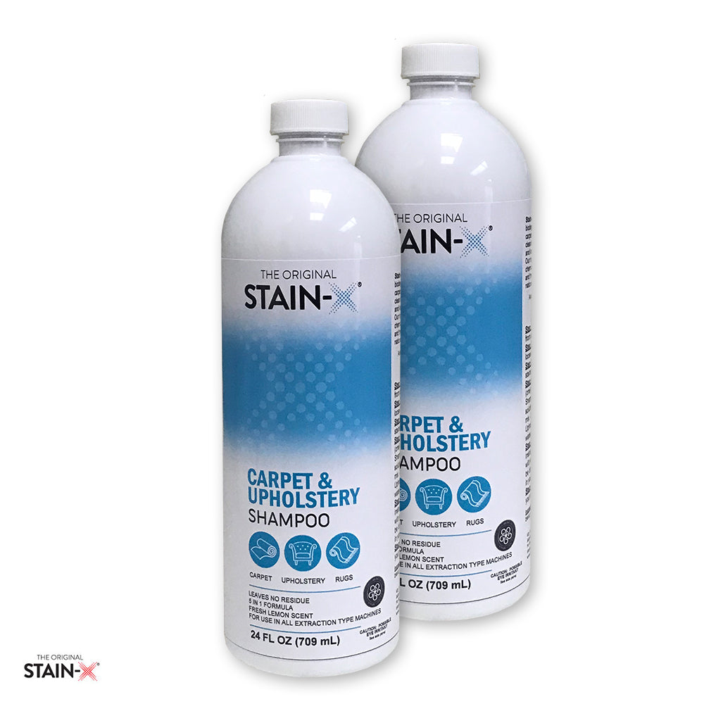 Stain-X Carpet & Upholstery Shampoo 24 oz - 2 pk