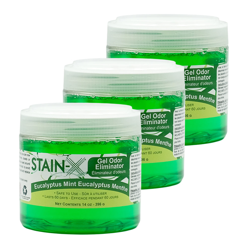 Stain-X Gel Odor Eliminator - Eucalyptus Mint