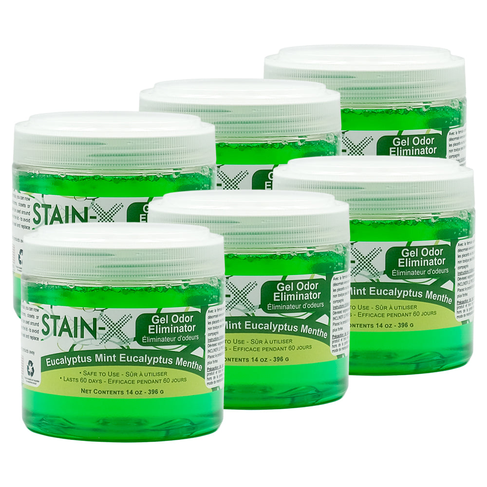 Stain-X Gel Odor Eliminator - Eucalyptus Mint