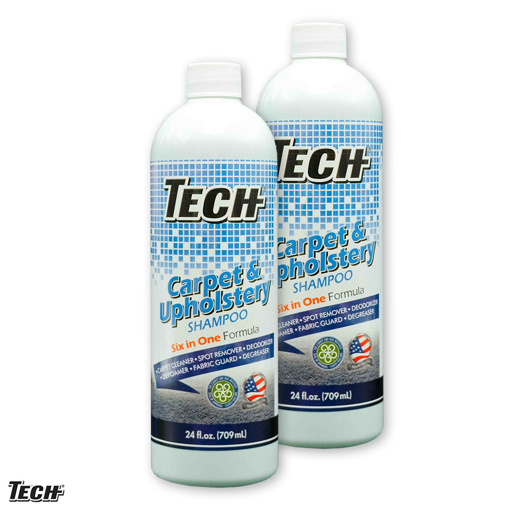 TECH Carpet & Upholstery Shampoo 24 oz - 2 pk