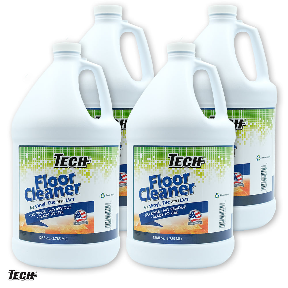 TECH Tile & Vinyl Floor Cleaner Gallon- 4 pk