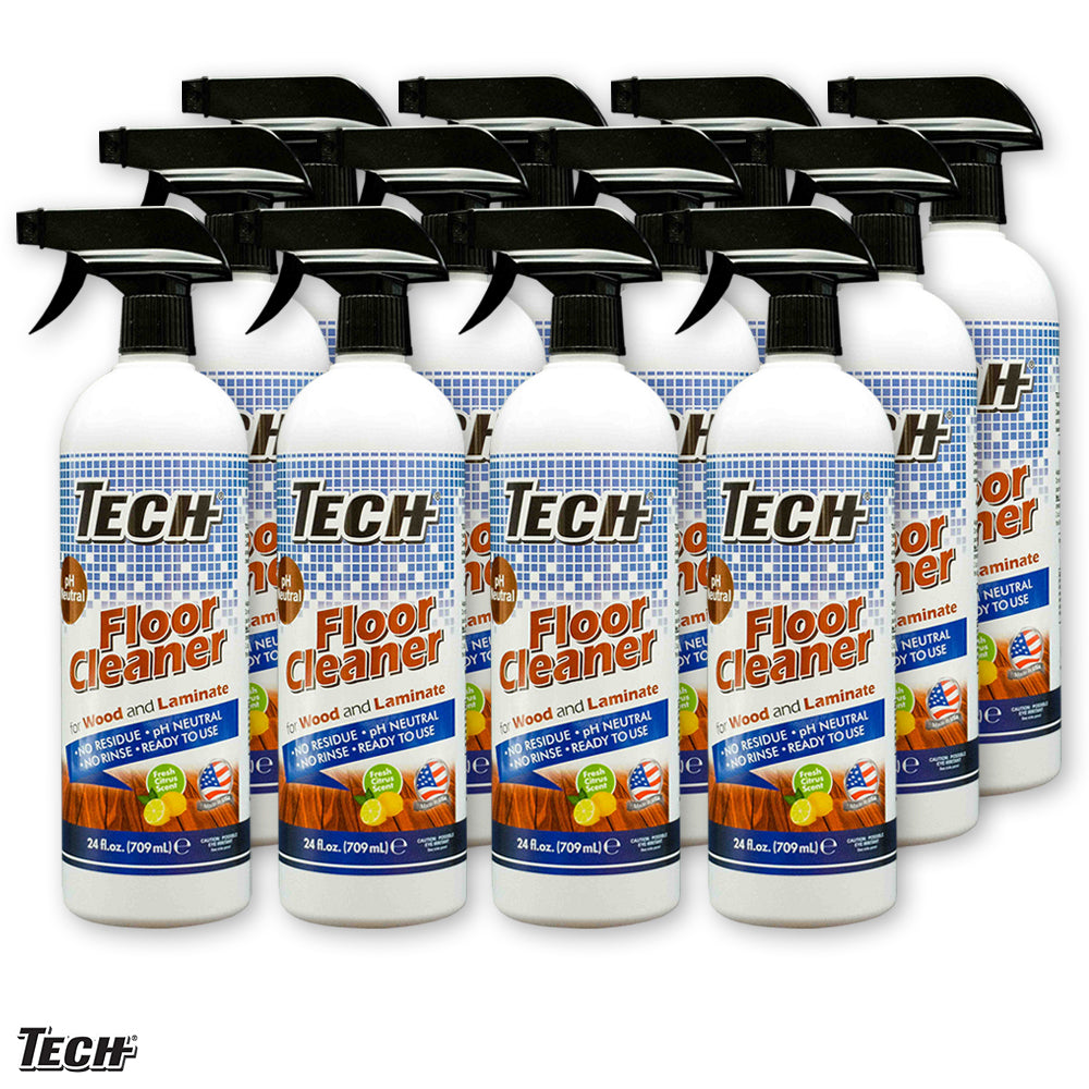 TECH Floor Cleaner For Wood & Laminate Floors 24 oz