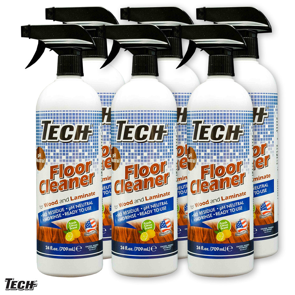 TECH Floor Cleaner For Wood & Laminate Floors 24 oz