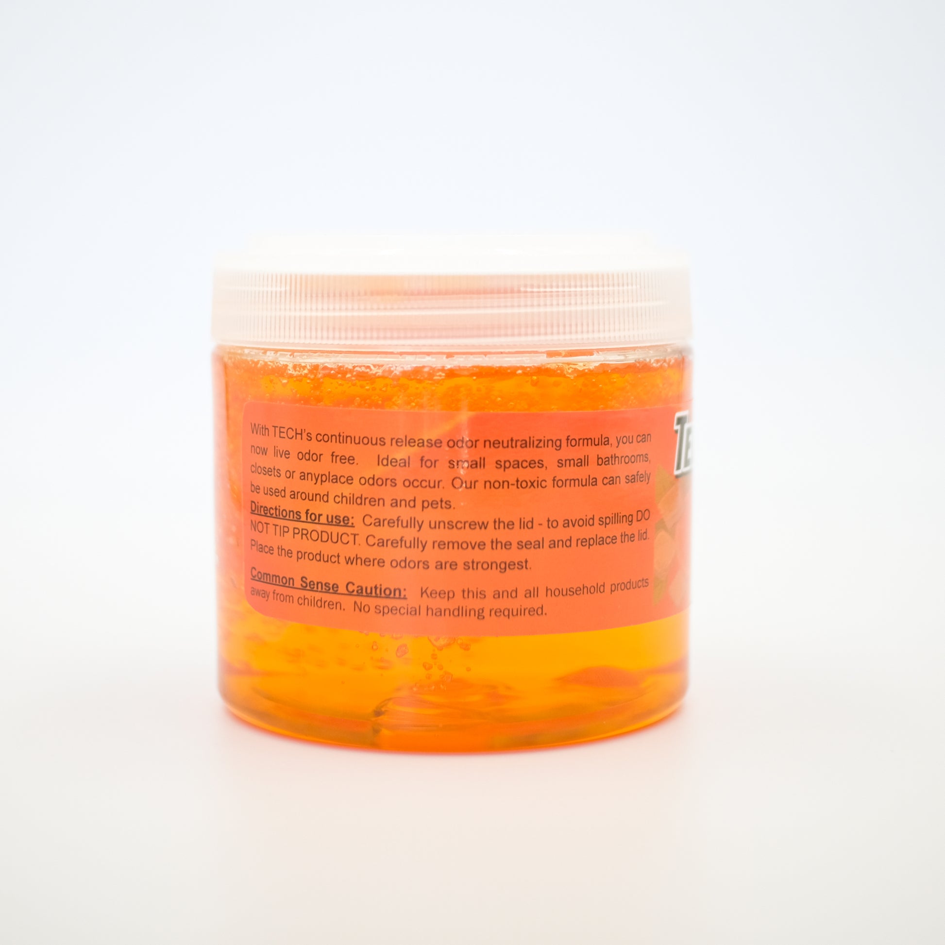 TECH Gel Odor Eliminator Citrus Ice Side