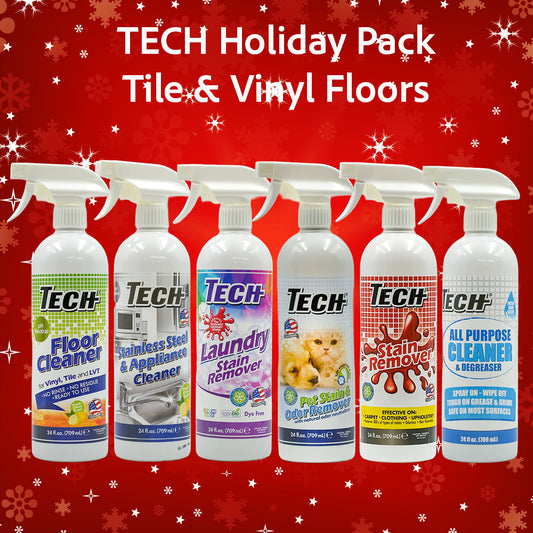 TECH Holiday Pack - Tile & Vinyl Floor Cleaner