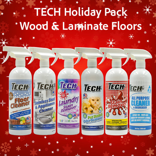 TECH Holiday Pack - Wood & Laminate Floor Cleaner
