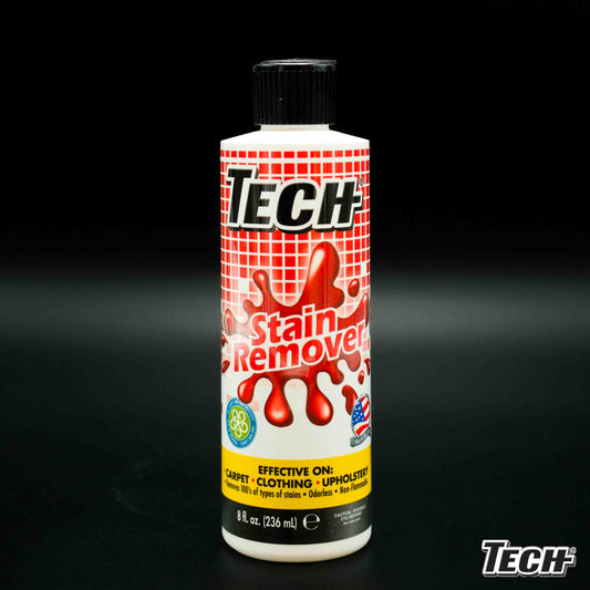 TECH Stain Remover 2 - 8 oz Bottles - Effective Stain Remover for Carpet, Clothing, Laundry, Upholstery and Other Washable Fabrics