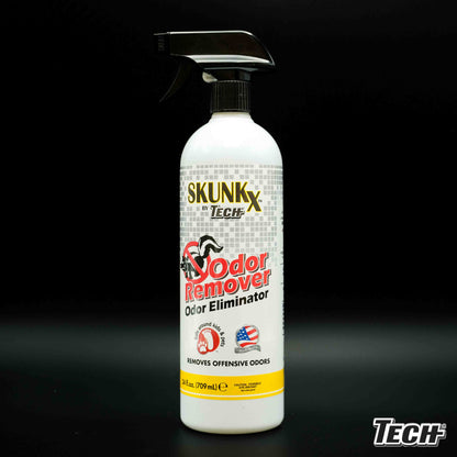 TECH SkunkX Odor Remover & Tough Odor Eliminator 24 oz - 2 pk - Tough Odor Eliminator That Even Helps Eliminate Skunk Odors