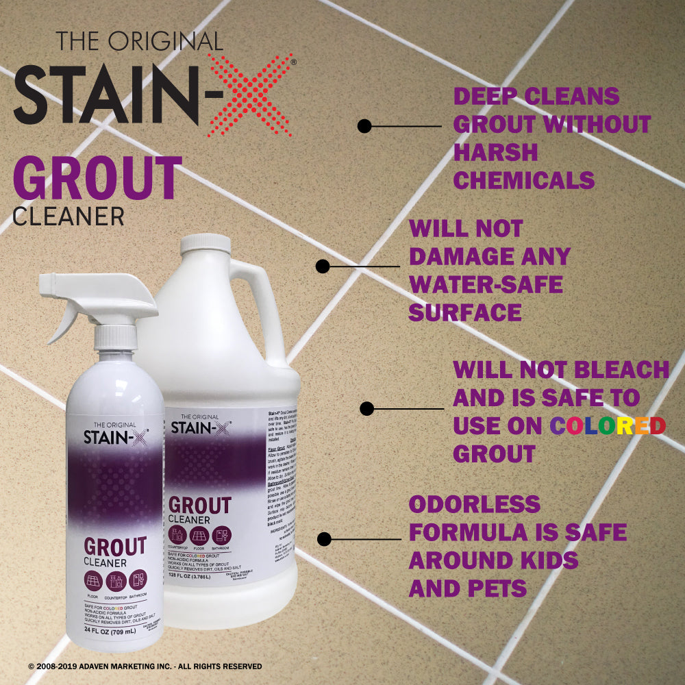 Stain-X Grout Cleaner Graphic