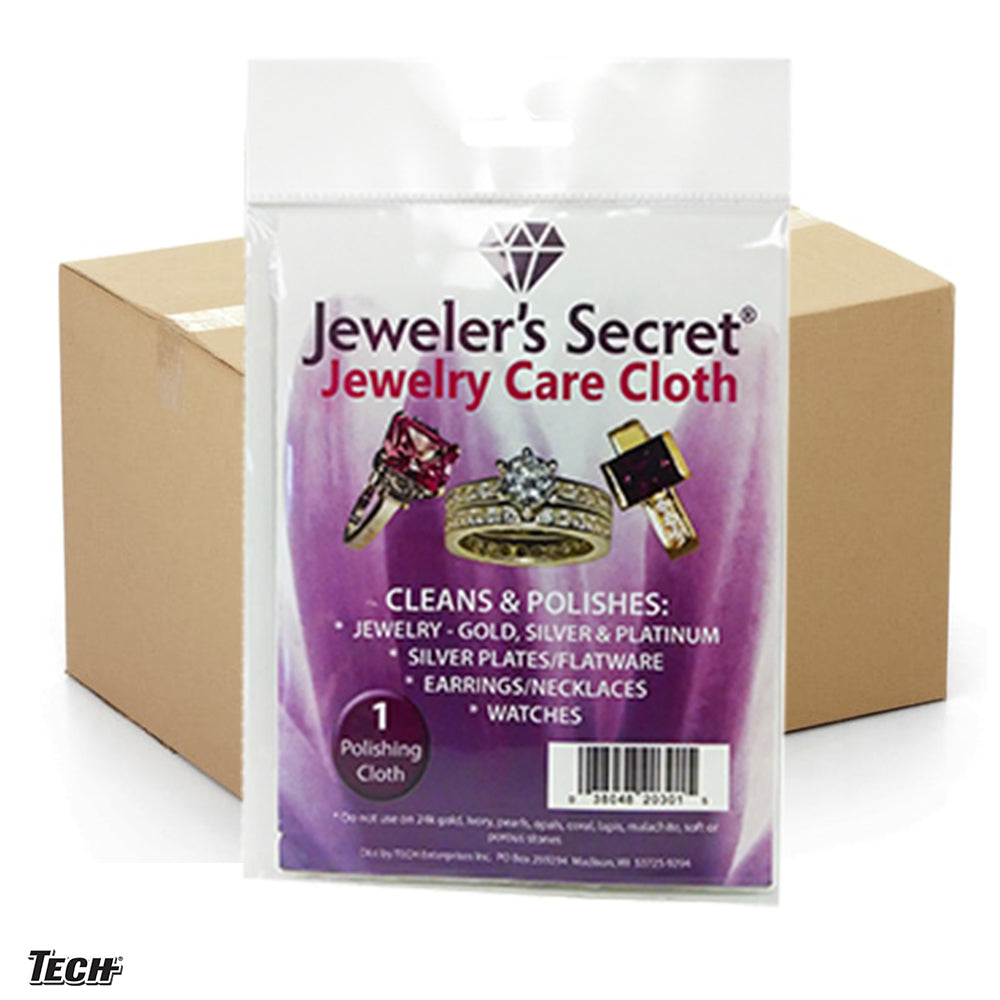 Jewelers Secret Polishing Cloth Clip Strip/Impulse