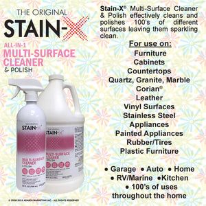 Stain-X Multi-Surface Cleaner & Polish 128 oz