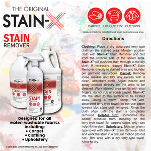 Stain-X Stain Remover Directions