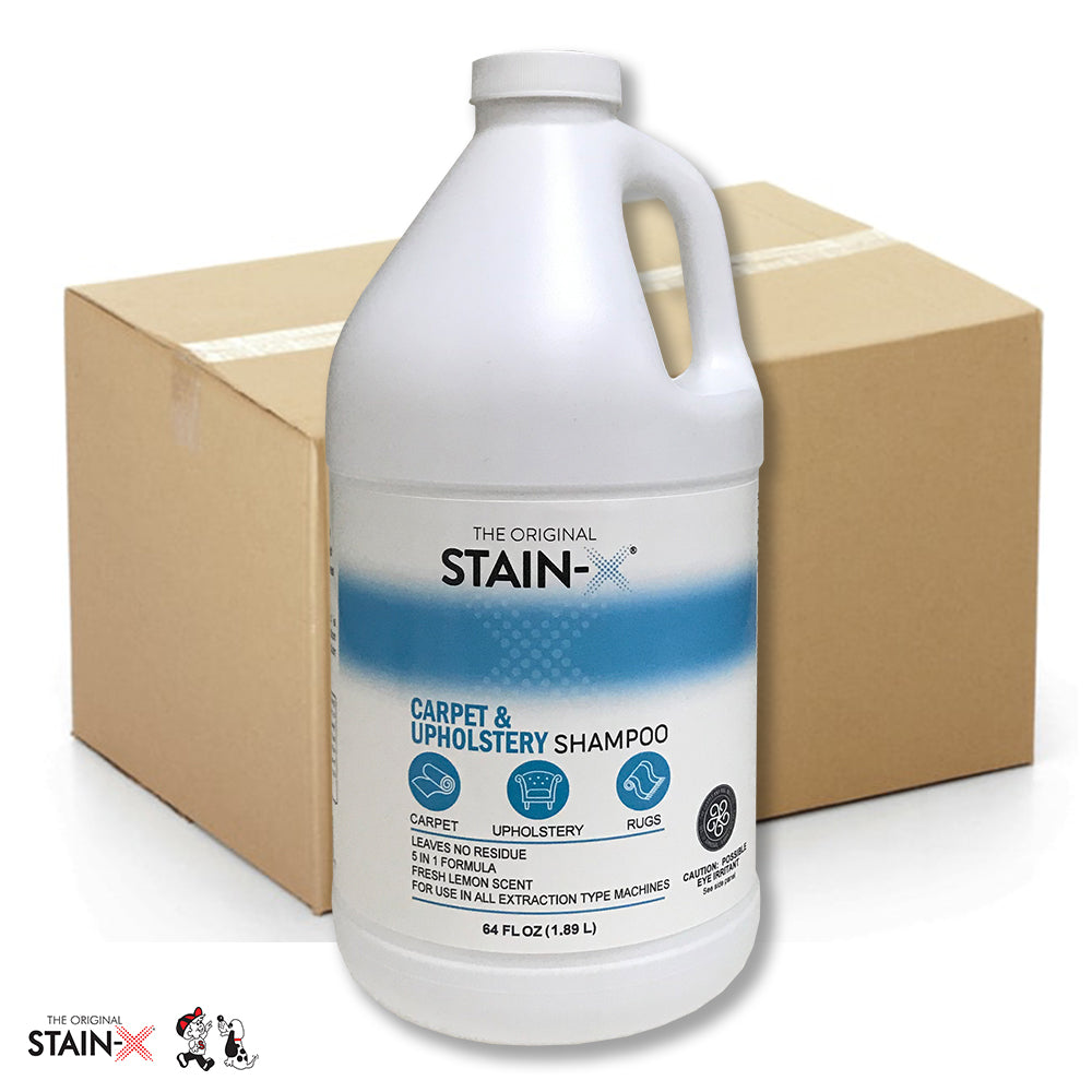 Stain-X Carpet & Upholstery Shampoo 64 oz 6 pk