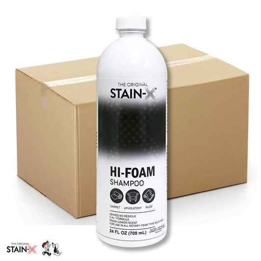 Stain-X Hi-Foam Carpet Shampoo 24 oz 6 pk