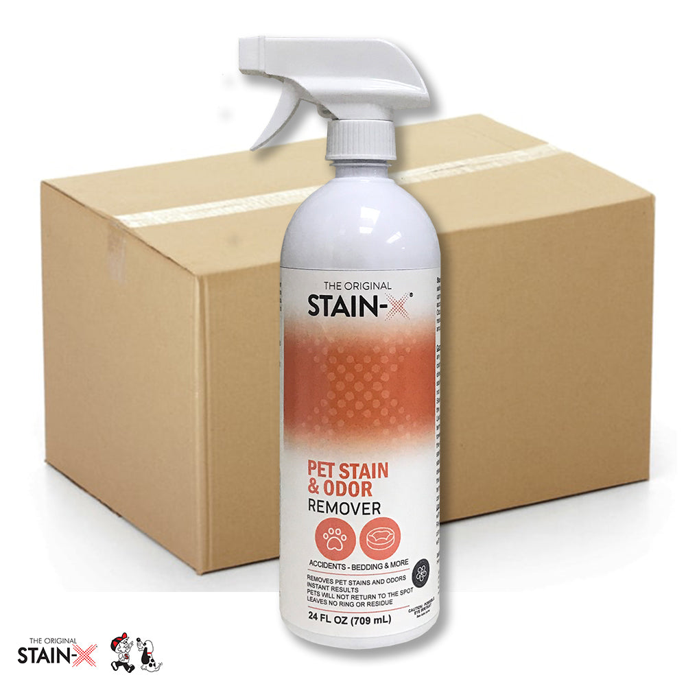 Stain-X Pet Stain & Odor Remover 24 oz 12 pk
