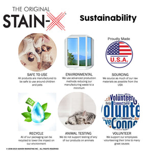 Stain-X Carpet & Upholstery Shampoo 24 oz 12 pk