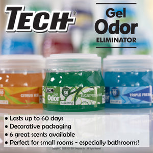 TECH Gel Odor Eliminator Pet Fresh 14 oz 6 pk