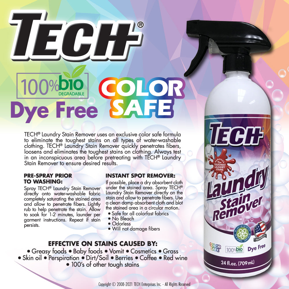 TECH Laundry Stain Remover 24 oz 6 pk