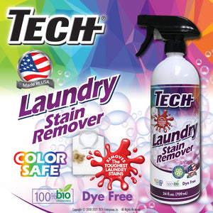 TECH Laundry Stain Remover Graphic