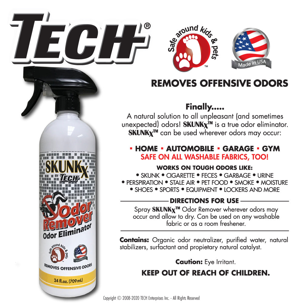 TECH SkunkX Skunk Odor Remover 24 oz 6 pk
