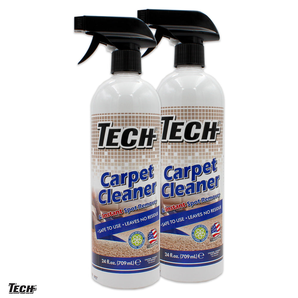 TECH Carpet Cleaner & Instant Spot Remover 24 oz - 2 pk - For Tough Stains On Carpet